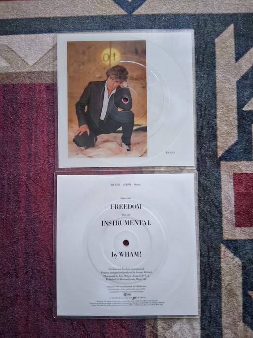  — LIMITED EDITION WHAM! "FREEDOM" 2x SQUARE 7"