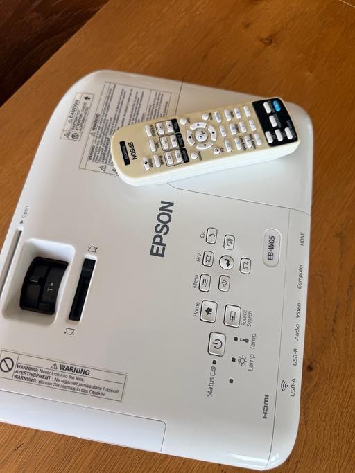  — Epson EB-W05 Projector – £100