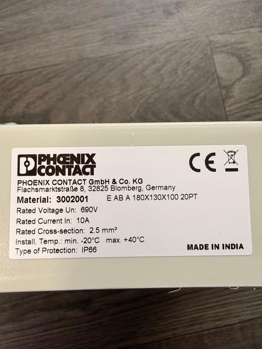  — Phoenix Contact TriBox