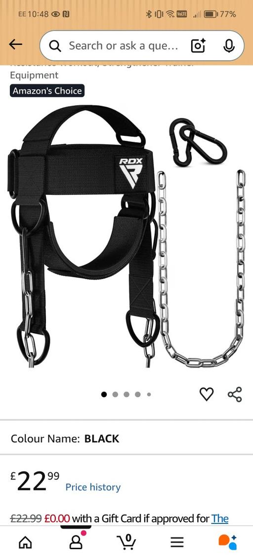  — weights head harness and weights 