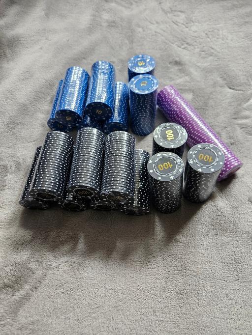  — poker chips