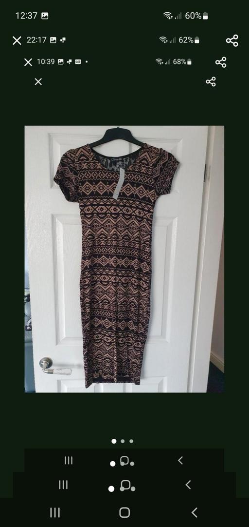  — ladies stretch dress NEW