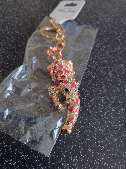  — Leopard keyring