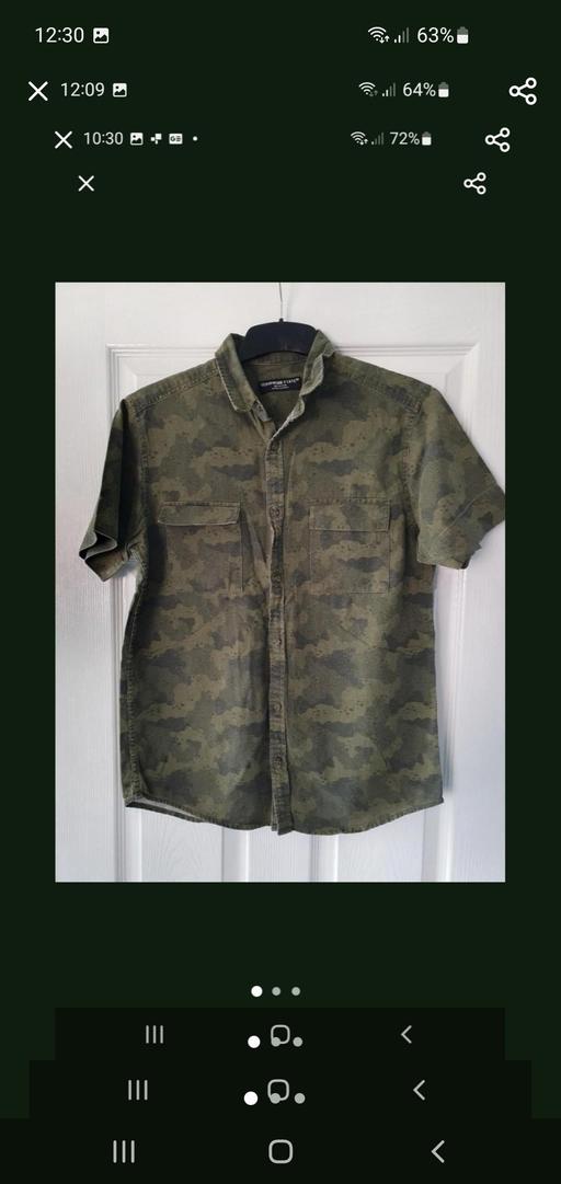  — men's camouflage shirt