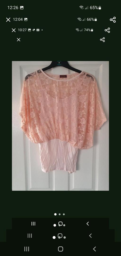  — ladies lace top