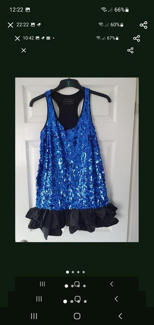  — vintage sequin dress river island