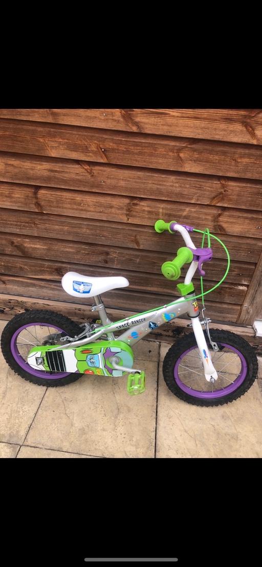  — 14” buzz light year bike
