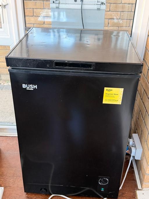  — Bush 99L Black Chest Freezer – Fully Working