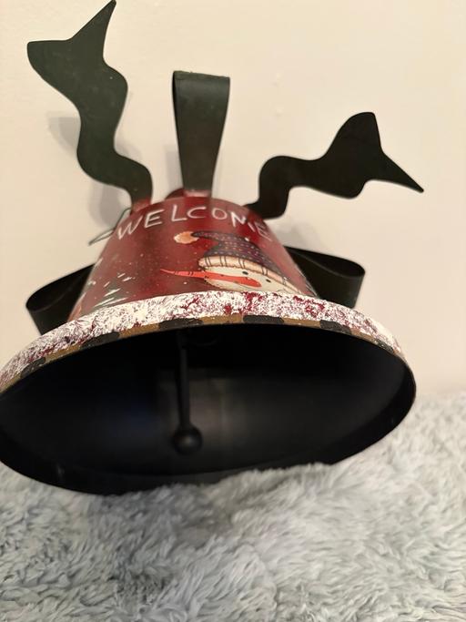  — Metal Christmas Bell Decoration