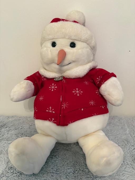  — Chilly Christmas Snowman Plush