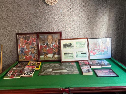  — Arsenal memorabilia