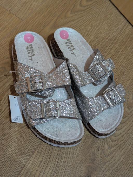  — NEW size 5 Miss Sixty womens sliders