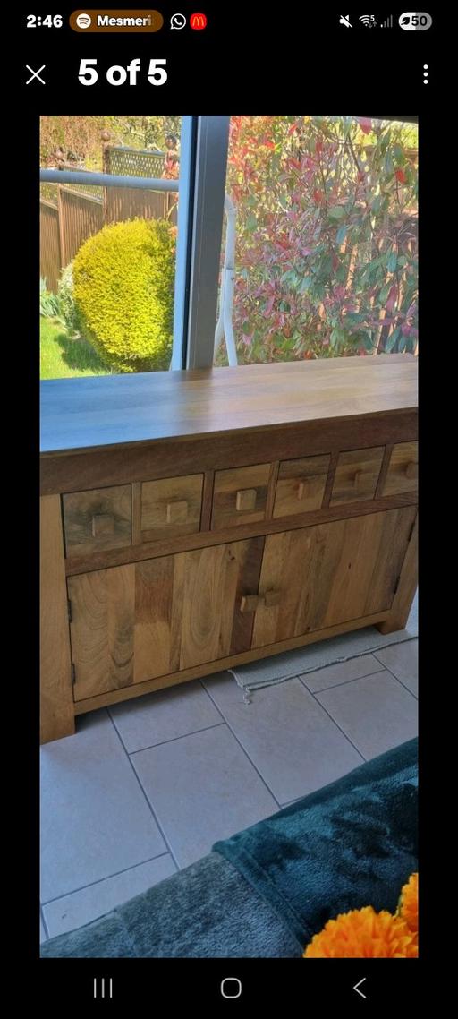  — Oak furniture land side board