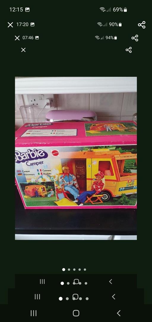  — vintage barbie country camper van 1974