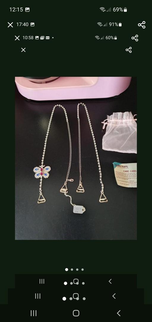  — butterfly bra strap accessories
