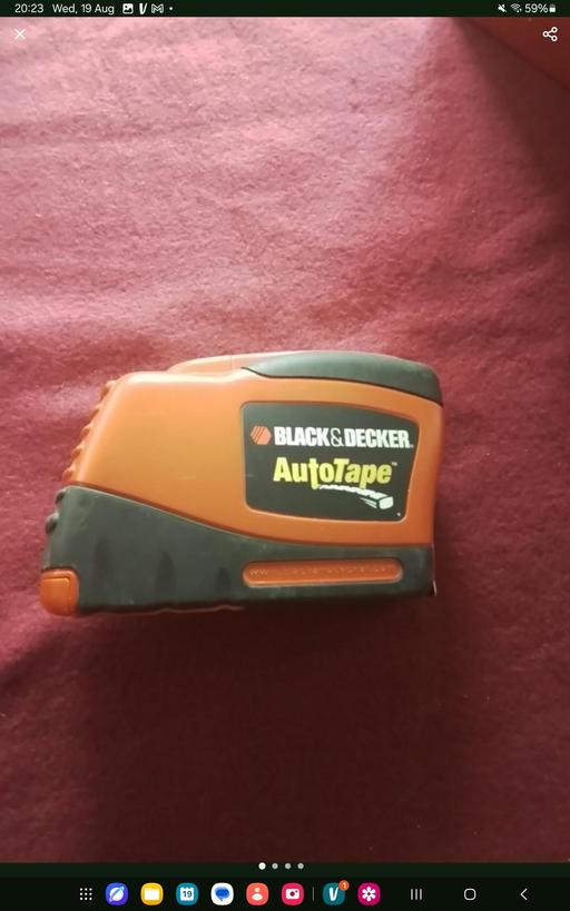  — B&D tape measure