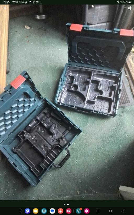  — Bosch stacking tool boxes