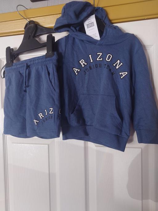  — Boys blue 2 piece set size 18-24 months