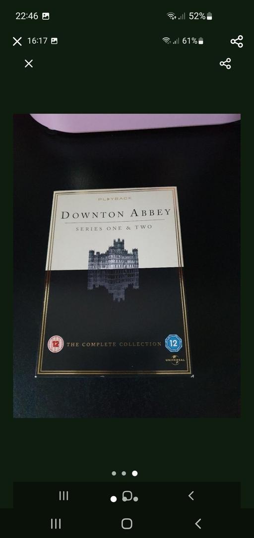  — downton Abbey dvd set series 1 & 2