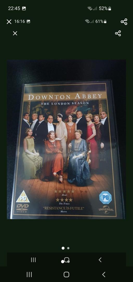  — downton Abbey dvd the London season