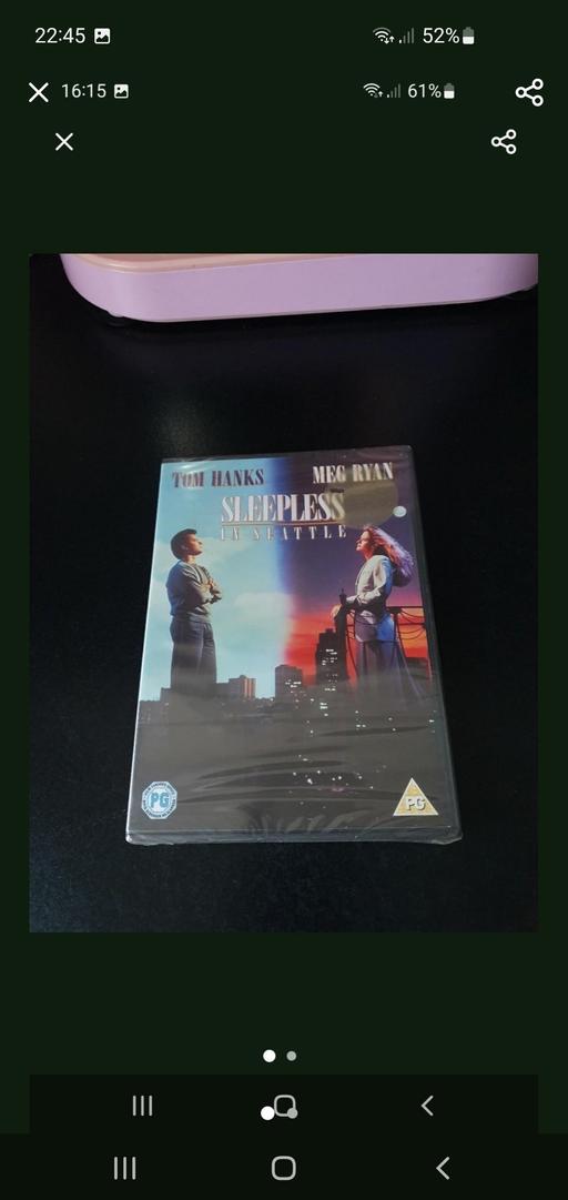  — sleepless in seattle dvd NEW