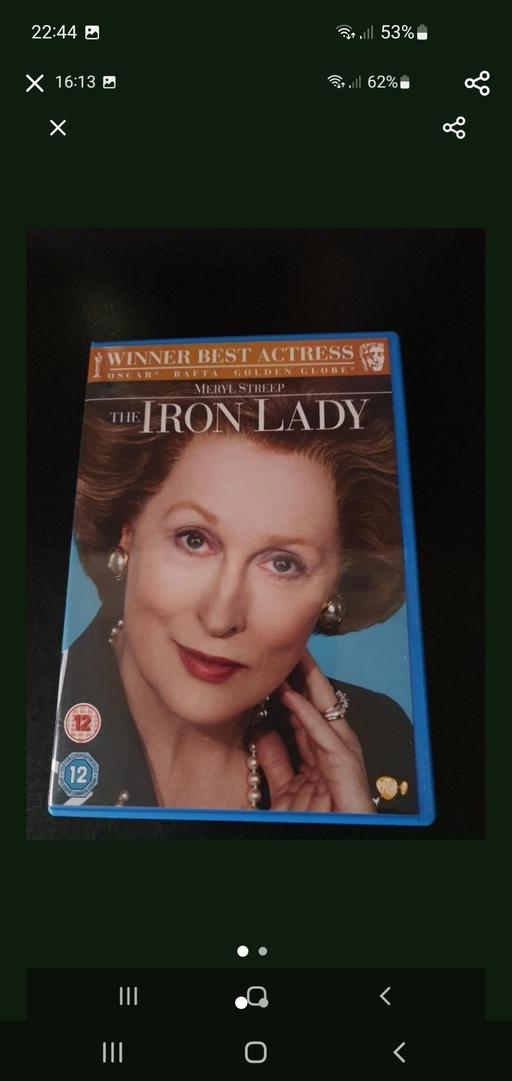  — the iron lady dvd