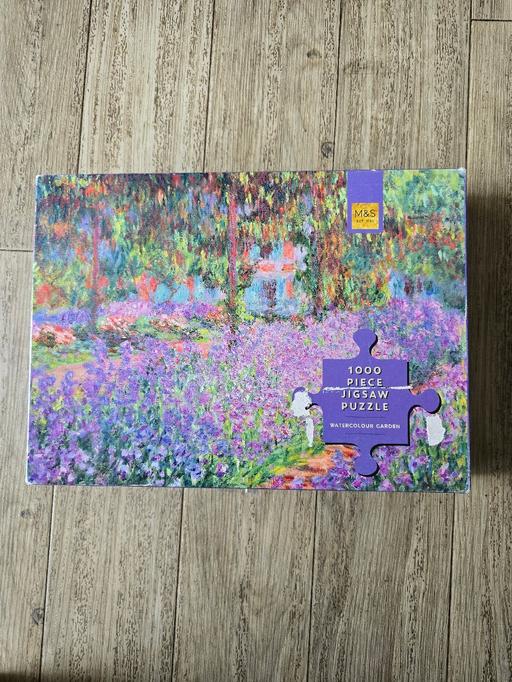  — M&S Water Colour Garden --1000 jigsaw