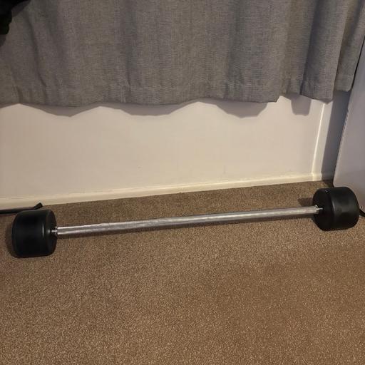  — 25kg Fixed Weight Barbell - BodyMax