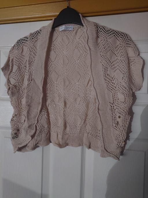  — Women's beige bolero size M