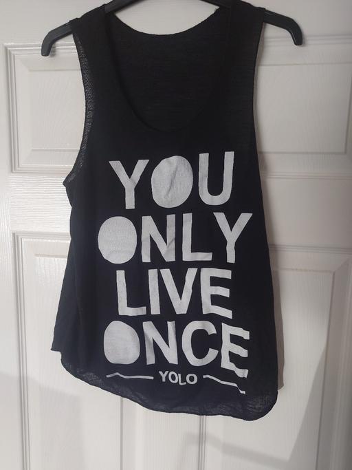  — Women's YOLO vest top size S/M