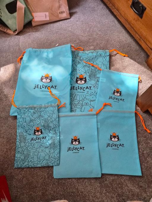  — assorted jellycat bags x6