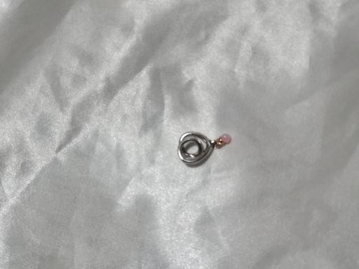 — Pandora.  Mum Two-tone Wrapped Heart Charm
St