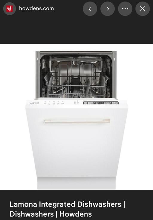  — Integrated Dishwasher