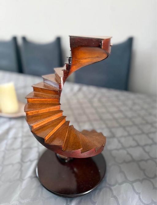  — Vintage wooden architecture stairs
