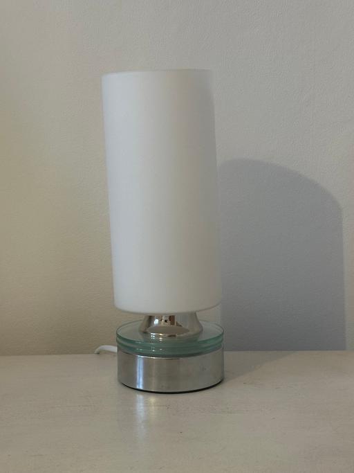  — Pair JOHN LEWIS Dimmable Touch Lamps 3 settin