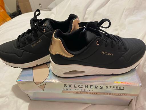  — Skechers memory foam trainers