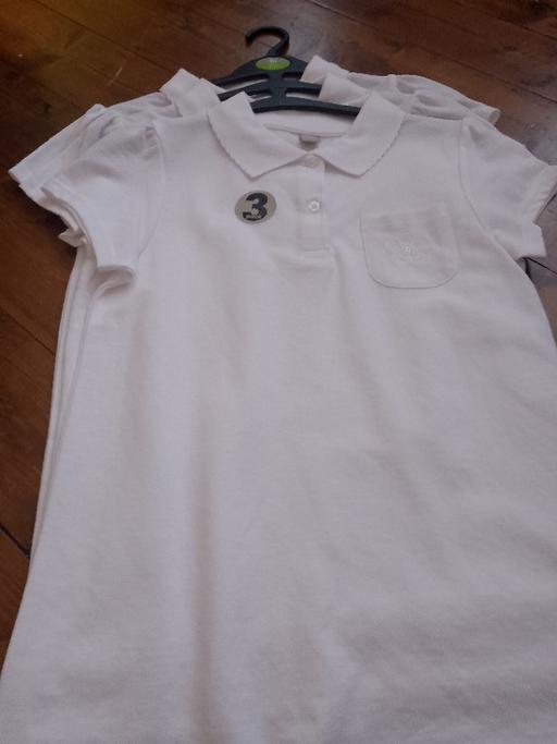  — 3xTU school polos age 12