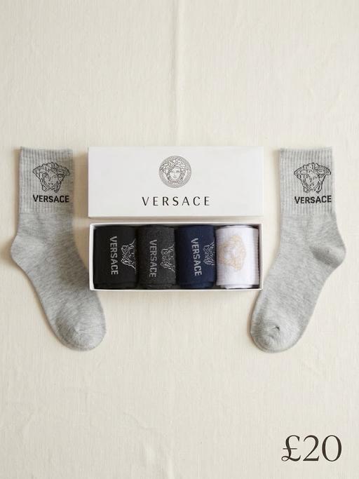  — 5 pairs Brand New Versace socks £20