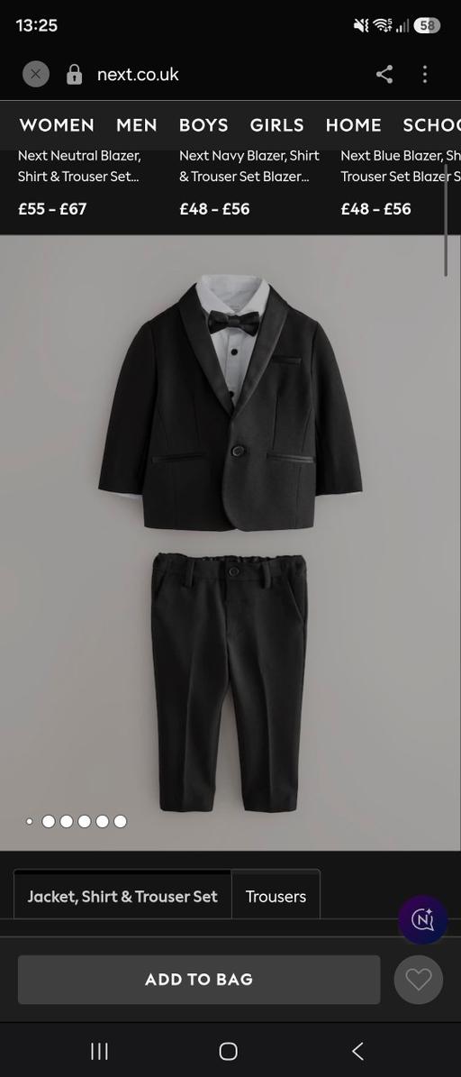  — suit set for 12m-18m old