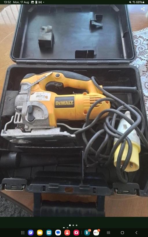  — Dewalt 110v jigsaw