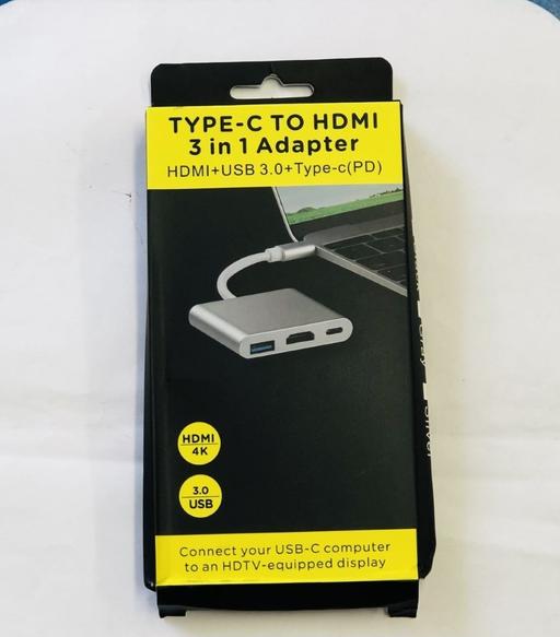  — 3in1 HDMI 4K to USB 3.0 & Type C PC Adapter