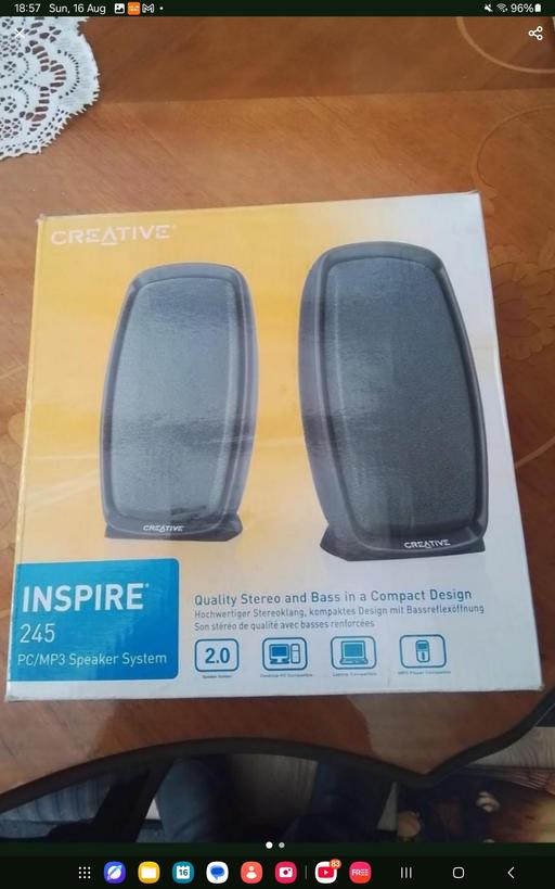  — Speakers