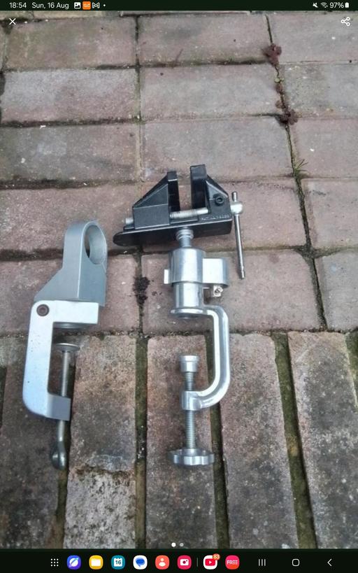  — 2 clamps