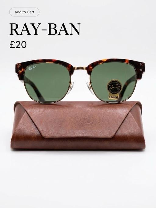  — RayBan sunglasses £20