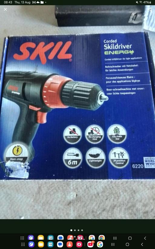  — Skill drill driver
