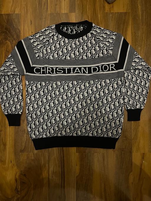  — Luxury Dior jumper- Black and White knitwear