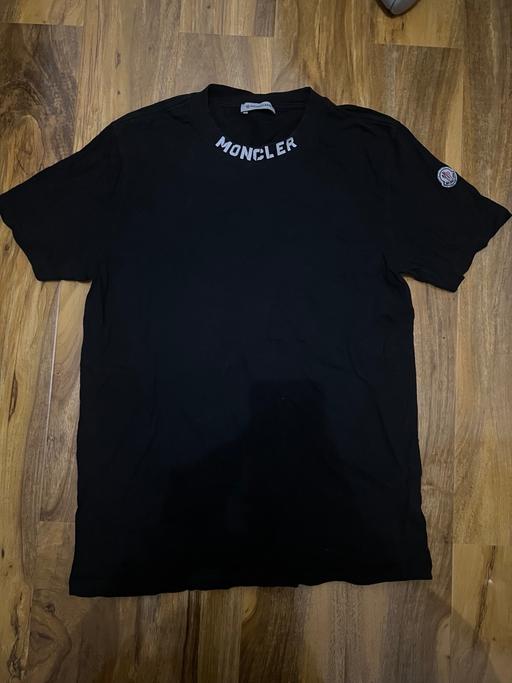  — Moncler Black T-shirt - Fair Condition