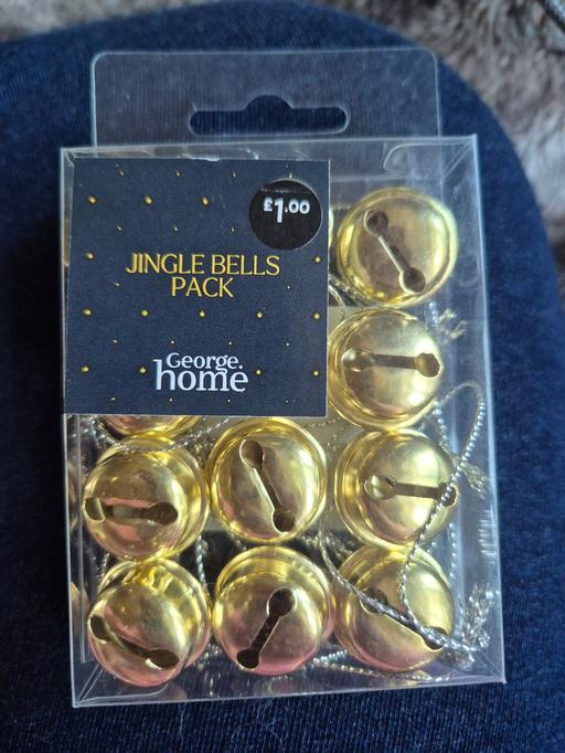  — new Xmas Gold Jingle Bells Pack