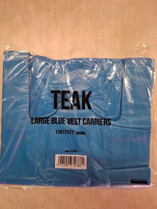  — BLUE BAGS