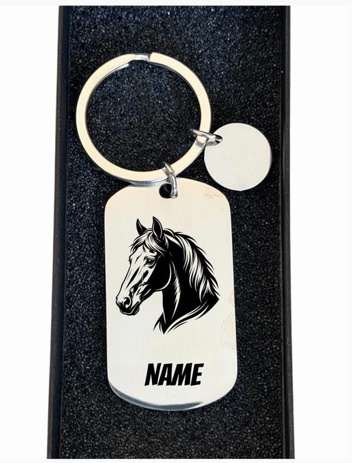  — Personalised horse keyring custom gifts